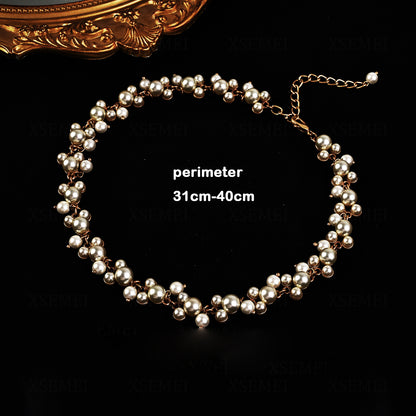 Vintage Pearl Choker Necklace | Timeless Elegance Inspired by Himalayan Spirituality