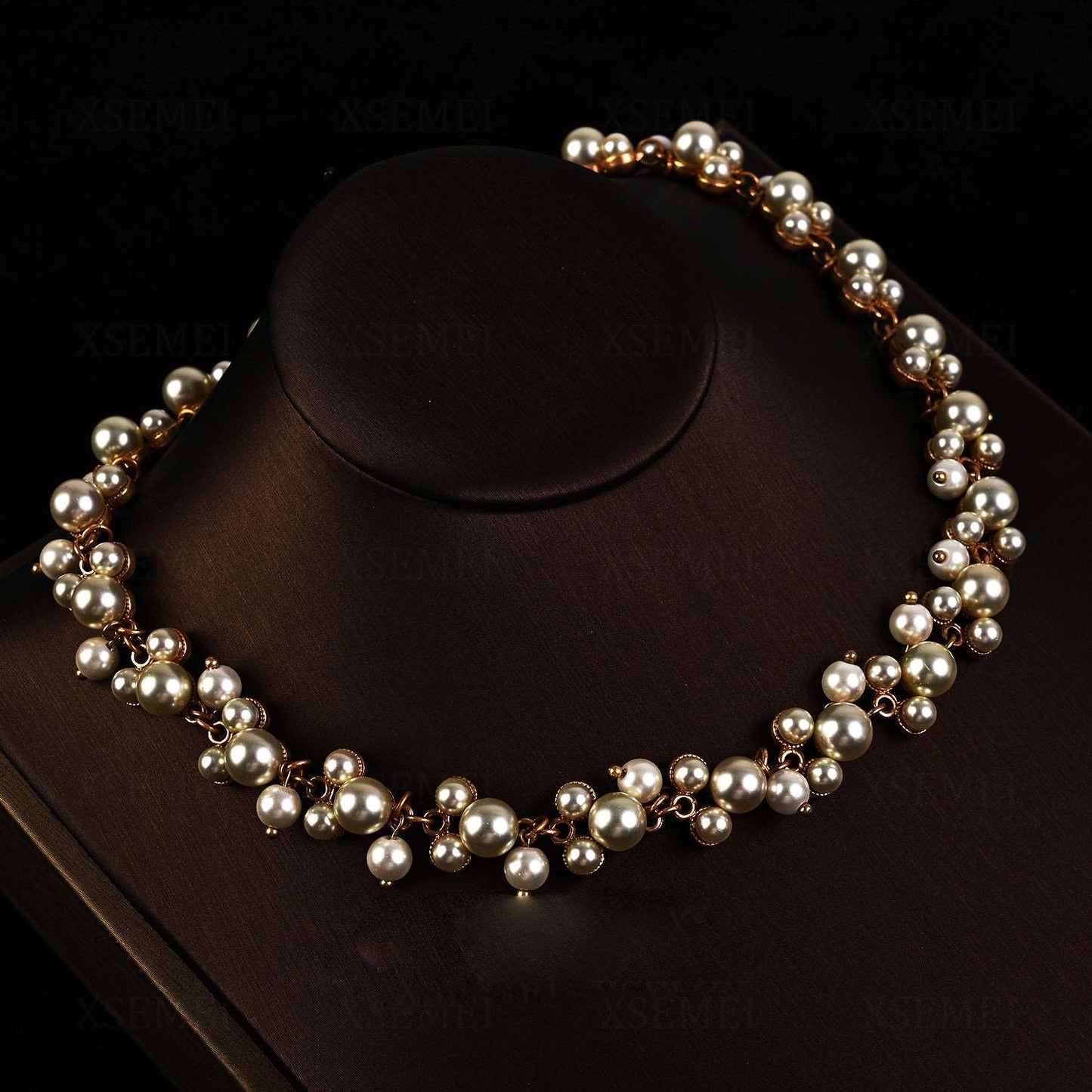 Vintage Pearl Choker Necklace | Timeless Elegance Inspired by Himalayan Spirituality